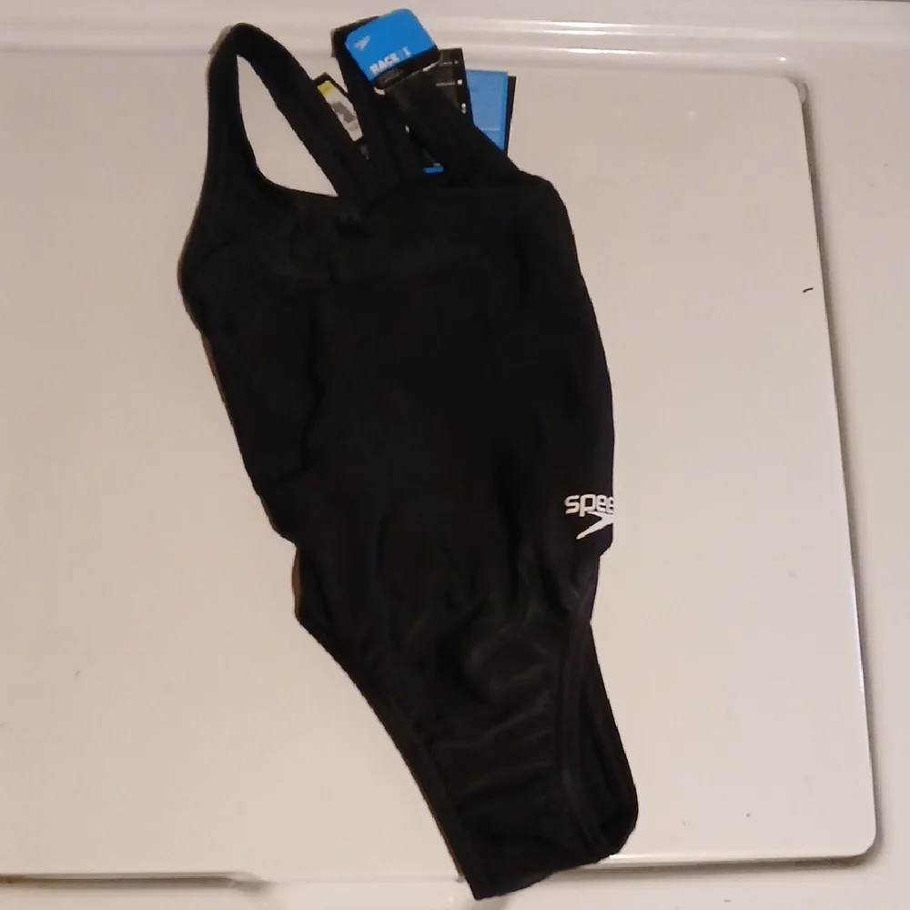 Speedo Black One-Piece Swimsuit